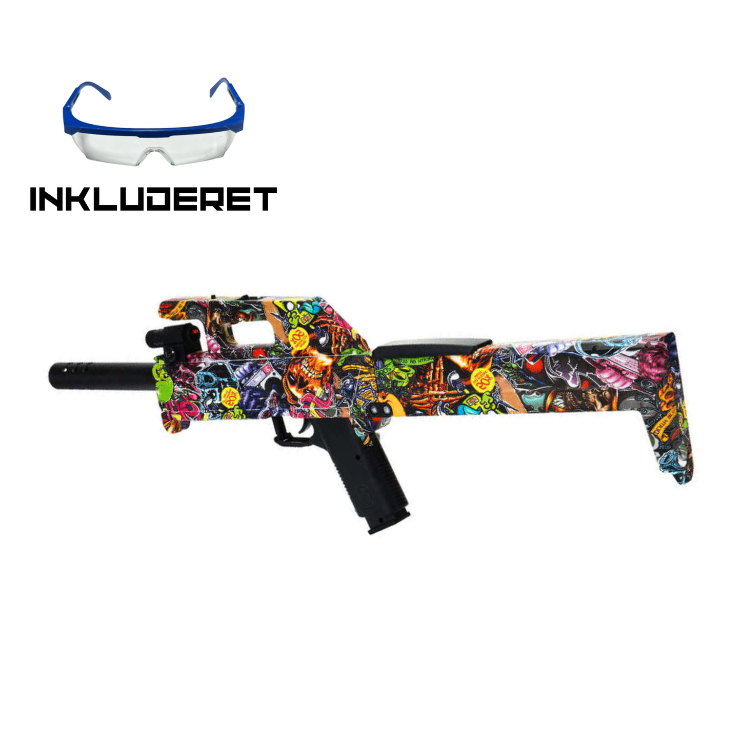 FMG9 SMG Graffiti - Gel Blaster