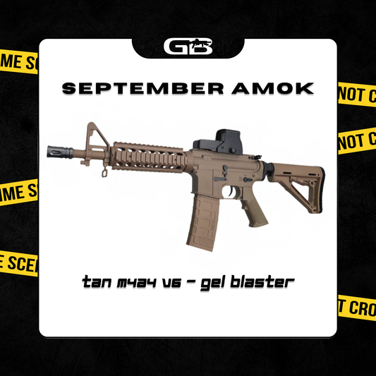 TAN M4A4 V6 - Gel Blaster (2024 Edition)