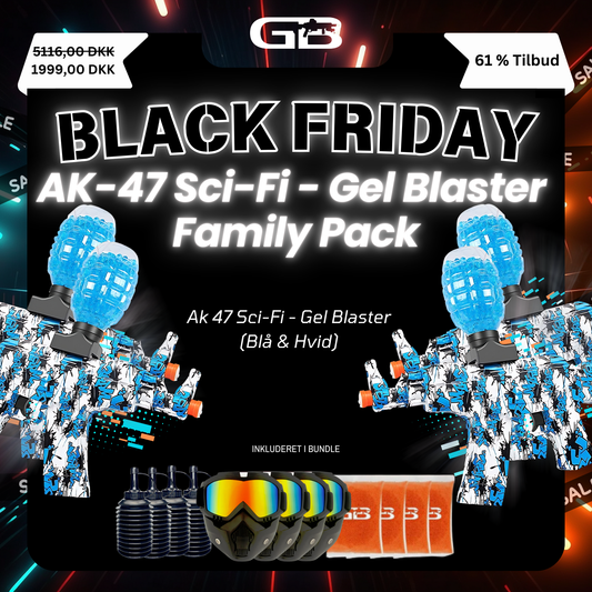 Black Friday - AK-47 Sci-Fi - Gel Blaster Family Pack